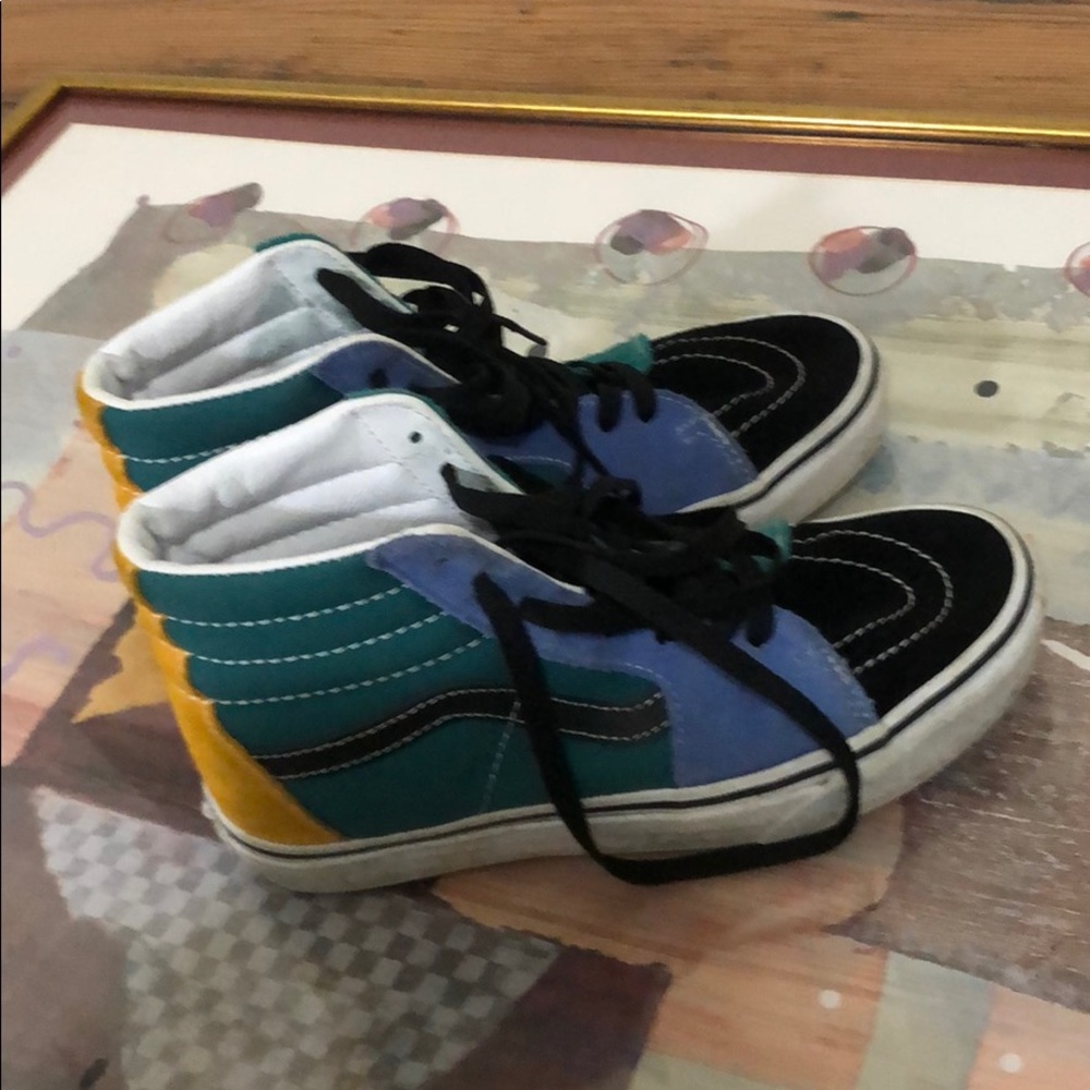 Hi-Top Vans Colorblock - Picture 3 of 6
